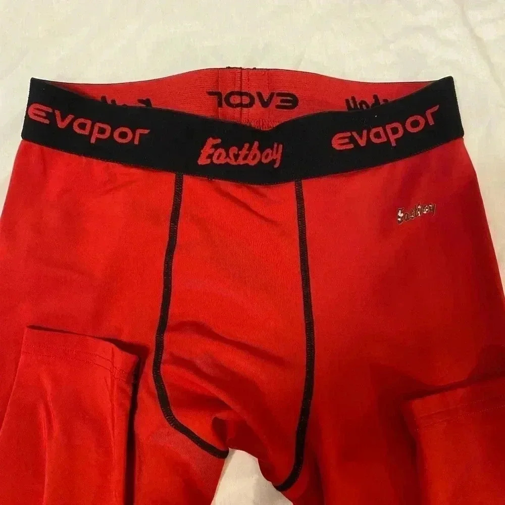 Eastbay Evapor‎ - Mens Red Compression Tights Size M